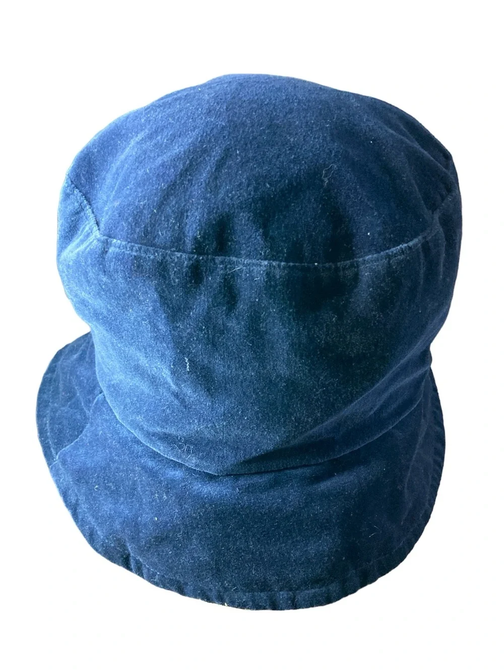 Faded Glory Bucket Hat Soft Cotton Sun Hat Vintage Retro Navy One Size